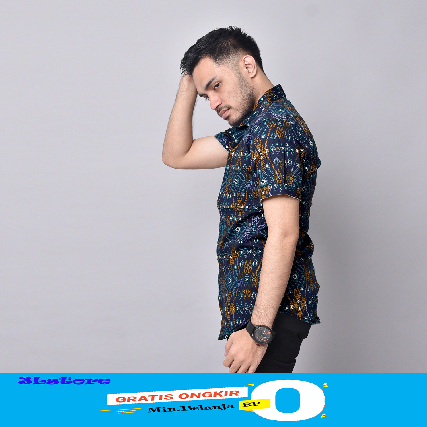 3Lstore 1099 Kemeja Batik Pria Lengan Pendek Exclusive Kemeja Batik Cowok Kerja Kantor Kemeja Batik Formal kemeja batik kemeja printing kemeja cowo kemja import 3Lstore 1099 Kemeja Batik Pria Lengan Pendek Exclusive Kemeja Batik Cowok Kerja Kantor Kemeja Batik Formal kemeja batik kemeja printing kemeja cowo kemja import