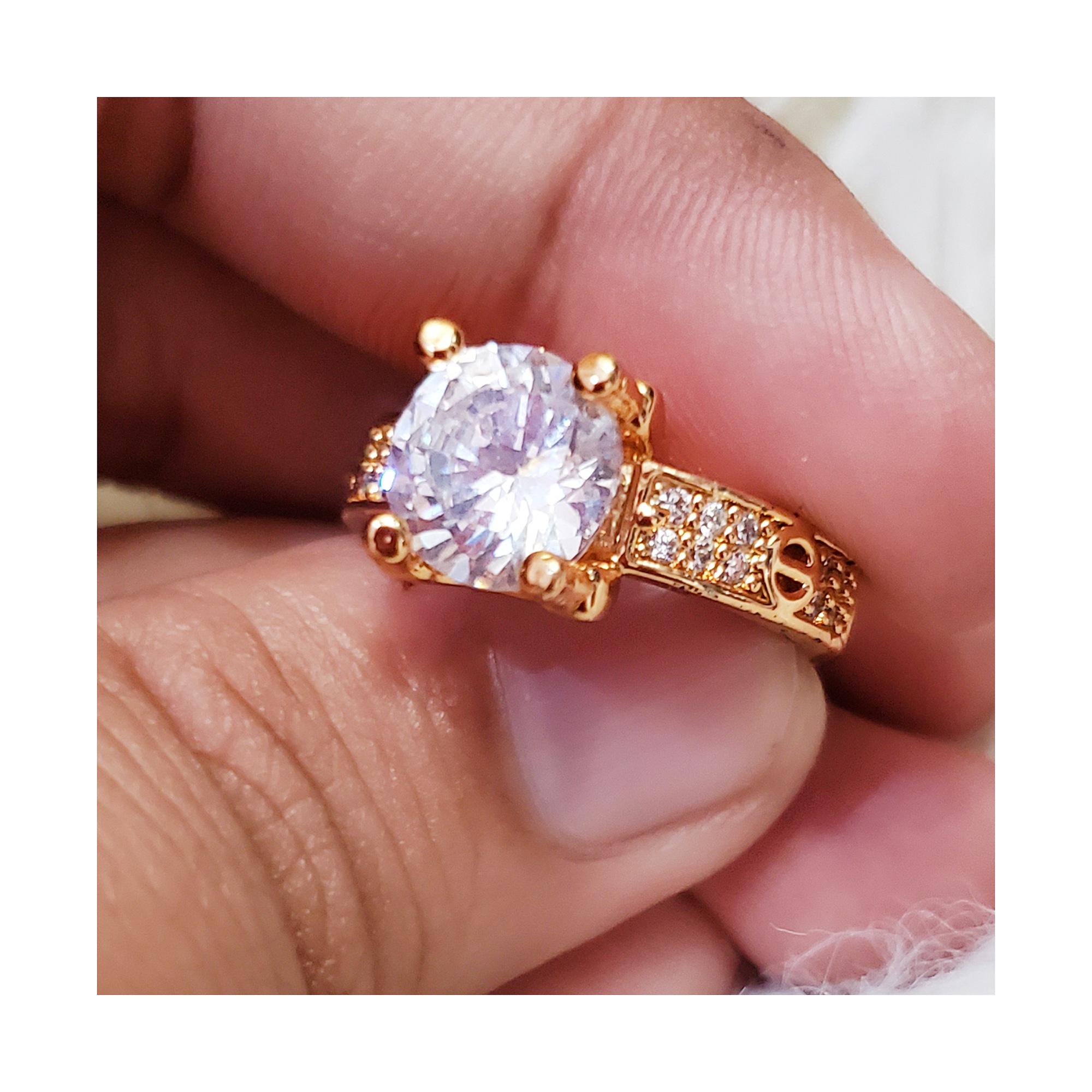 cincin xuping permata 1 gold perhiasan wanita cincin xuping permata 1 gold perhiasan wanita