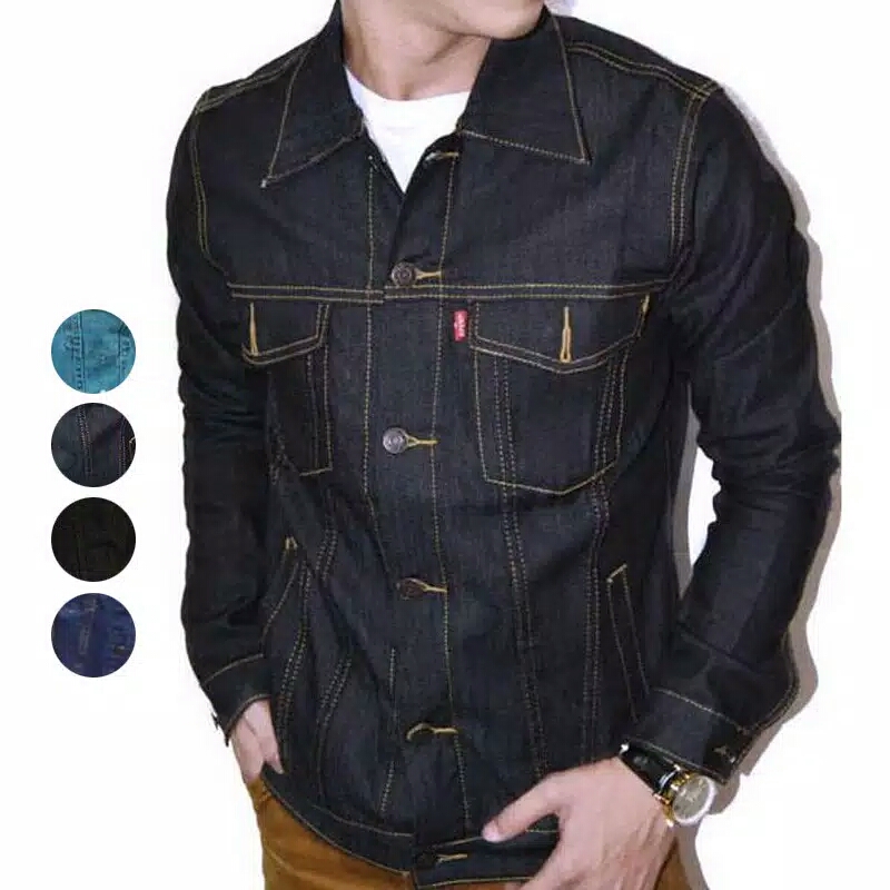 Raissa Shop Jaket Levis Pria Jaket Jeans Terbaru 2020 Jaket denim pria Jaket terbaru model kekinian 100% real pict Jaket jeans denim pria Raissa Shop Jaket Levis Pria Jaket Jeans Terbaru 2020 Jaket denim pria Jaket terbaru model kekinian 100% real pict Jaket jeans denim pria