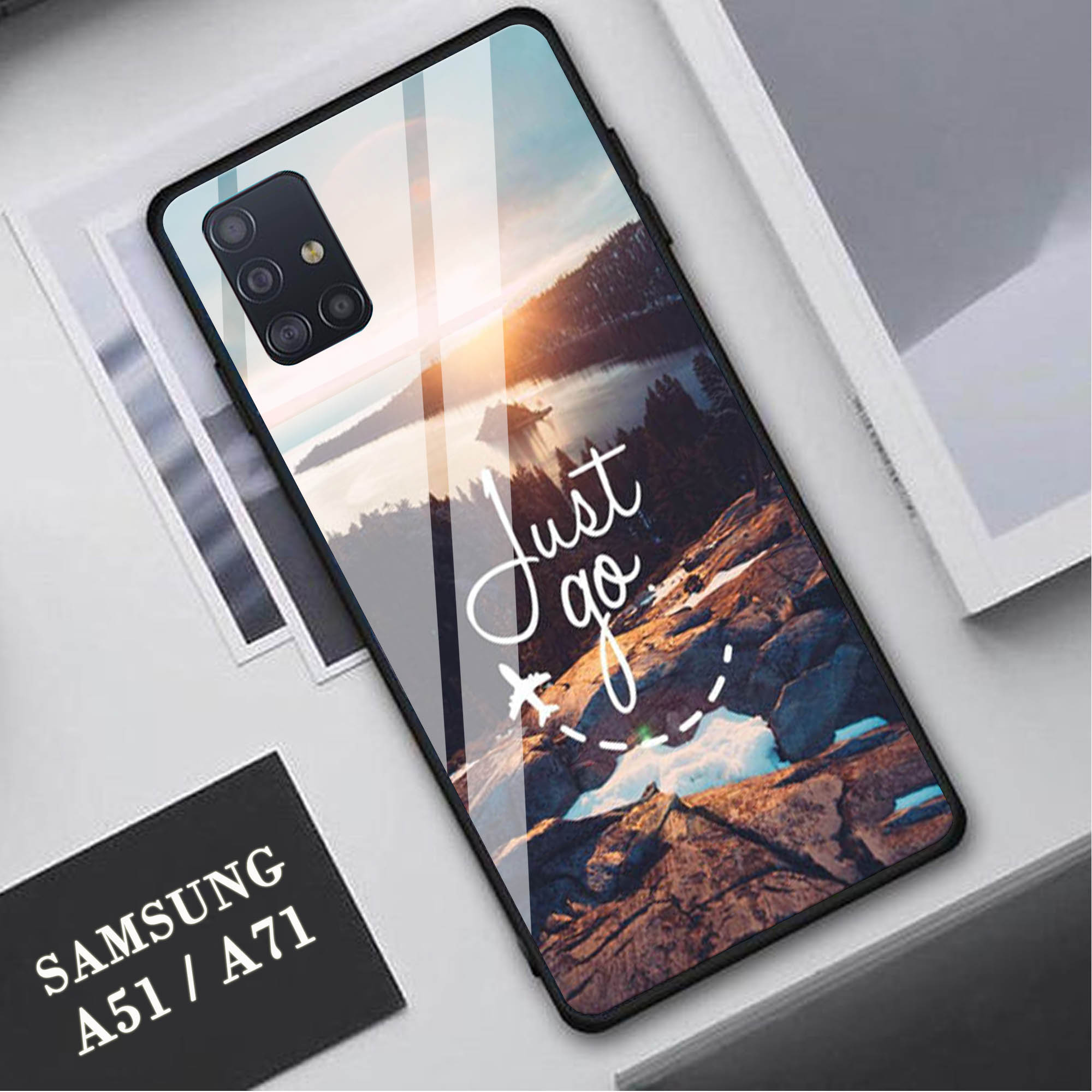 Softcase Glass Kaca Samsung A51 A71 - J76 - Casing Hp - Pelindung hp - Case Handphone - Pelindung Handphone - Casing Soft + Tempered Glass Belakang Softcase Glass Kaca Samsung A51 A71 - J76 - Casing Hp - Pelindung hp - Case Handphone - Pelindung Handphone - Casing Soft + Tempered Glass Belakang