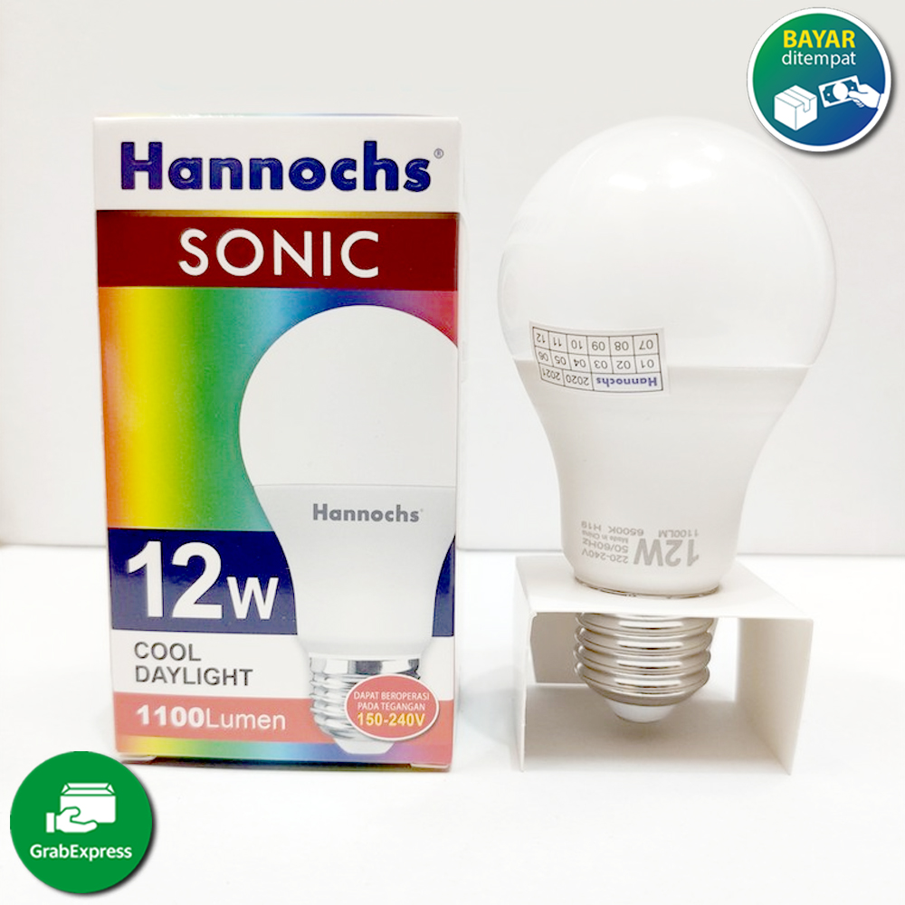 Lampu LED - Bohlam LED Hannochs SONIC 12 watt - 12W Putih Lampu LED - Bohlam LED Hannochs SONIC 12 watt - 12W Putih
