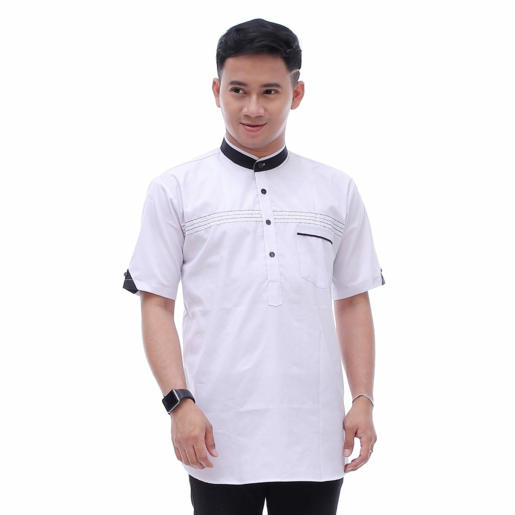 Baju Koko Pria Baju Koko Muslim Pria Terbaru 2020 Baju Koko Bordir Kombinasi Batik Lengan Pendek Murah Baju Koko Pria Baju Koko Muslim Pria Terbaru 2020 Baju Koko Bordir Kombinasi Batik Lengan Pendek Murah