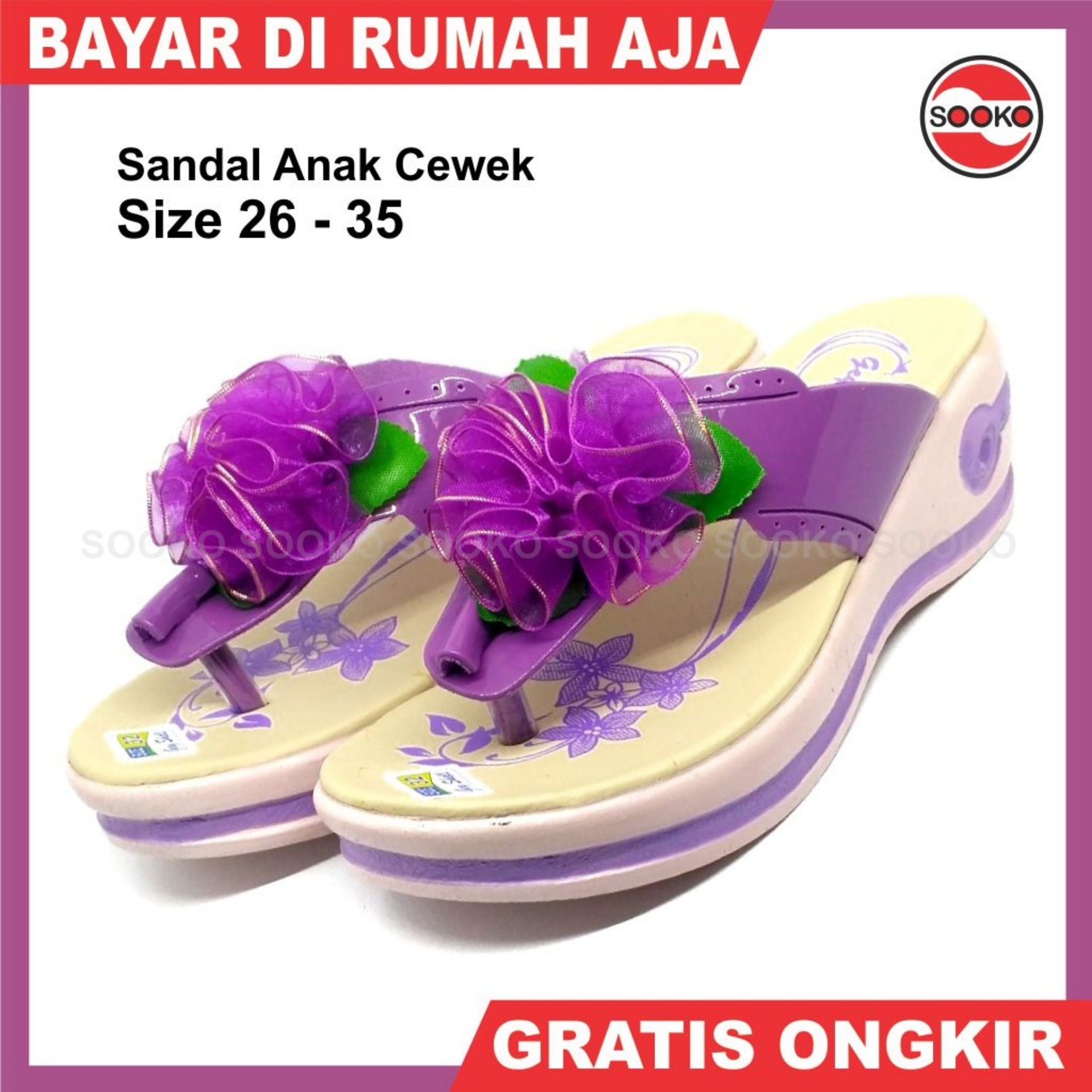 Sooko - Sandal Anak Perempuan Murah Sandal Anak Cewek Sandal Pesta Anak Perempuan GSLBUNGA Sendal Anak Sendal Tinggi Anak Perempuan Sendall Jepit Anak Perempuan Sooko - Sandal Anak Perempuan Murah Sandal Anak Cewek Sandal Pesta Anak Perempuan GSLBUNGA Sendal Anak Sendal Tinggi Anak Perempuan Sendall Jepit Anak Perempuan