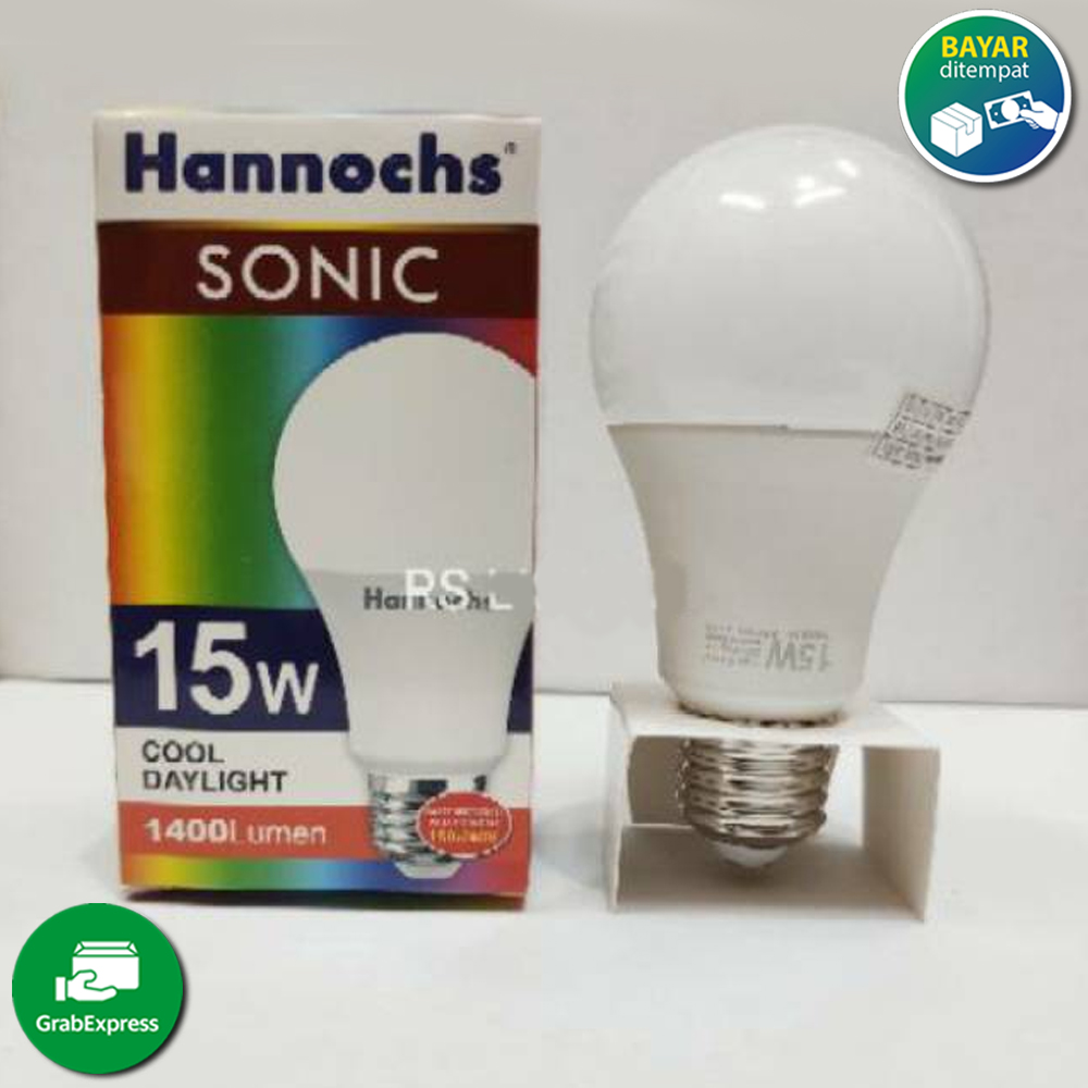 Lampu LED - Bohlam LED Hannochs SONIC 15 watt - 15W Putih Lampu LED - Bohlam LED Hannochs SONIC 15 watt - 15W Putih