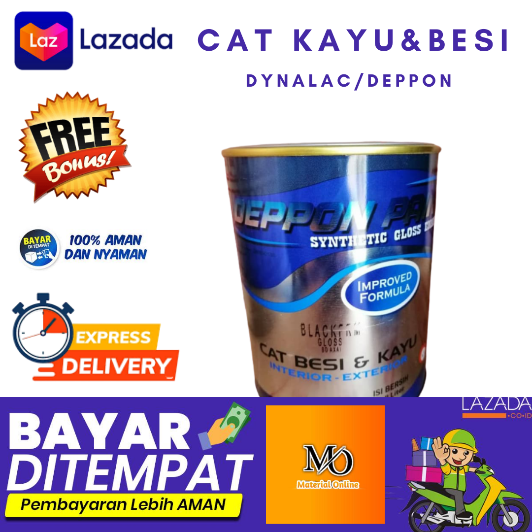 Cat Besi Dan Kayu Deppon Paint Brands 0.8kg 0.8 Liter Murah Berkualitas Terlaris kg Cat Besi Dan Kayu Deppon Paint Brands 0.8kg 0.8 Liter Murah Berkualitas Terlaris kg