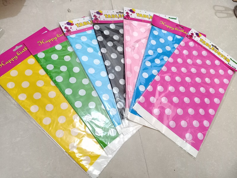 Taplak Meja Polkadot / Taplak Meja Happy Birthday / Taplak Meja Plastik / Taplak Meja Ulang Tahun Taplak Meja Polkadot / Taplak Meja Happy Birthday / Taplak Meja Plastik / Taplak Meja Ulang Tahun