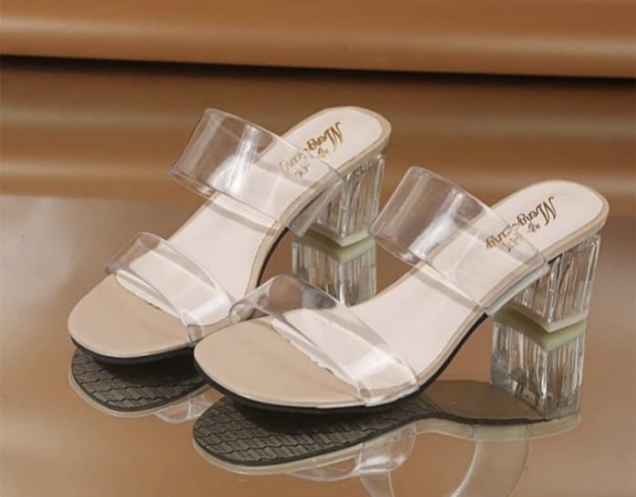 DUNIA Heels Hak Tahu Kaca US84 New Arival DUNIA Heels Hak Tahu Kaca US84 New Arival