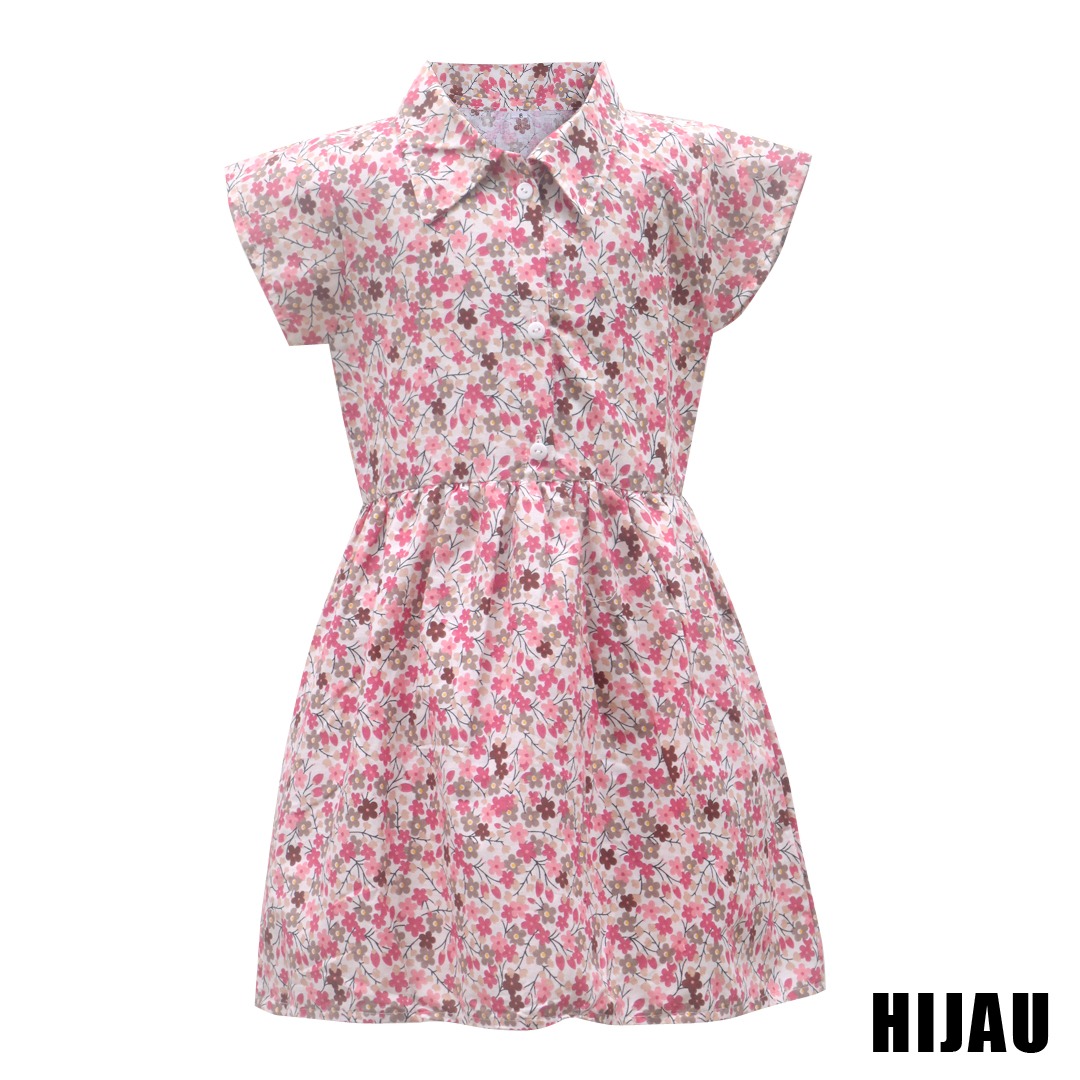 Dress Anak Kerah Bahan Kaos dan Kain ( Home Dress / Daster rumah ) 4060 Dress Anak Kerah Bahan Kaos dan Kain ( Home Dress / Daster rumah ) 4060