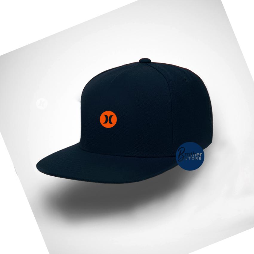 Next More Topi Snapback Hurley Logo est1019 Center Orange Premium Next More Topi Snapback Hurley Logo est1019 Center Orange Premium