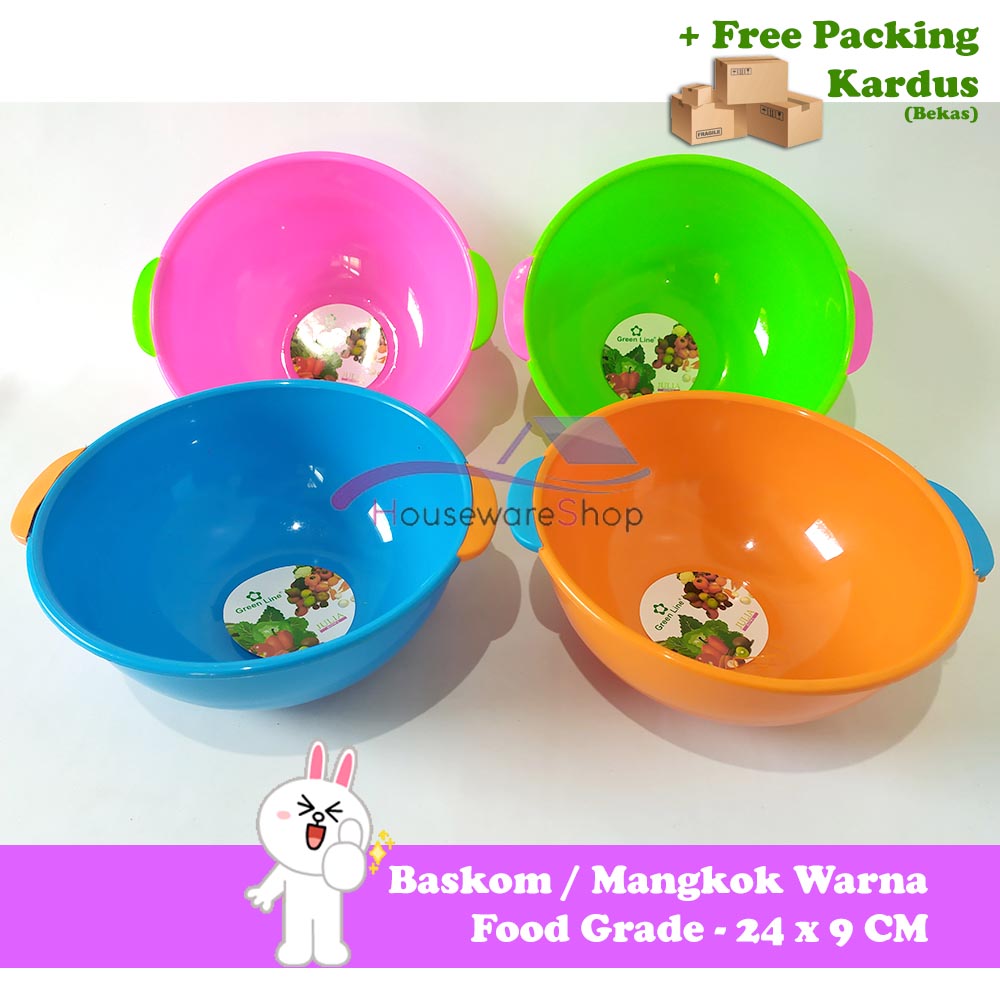 Baskom Mangkok Warna Julia L - Food Grade Baskom Mangkok Warna Julia L - Food Grade