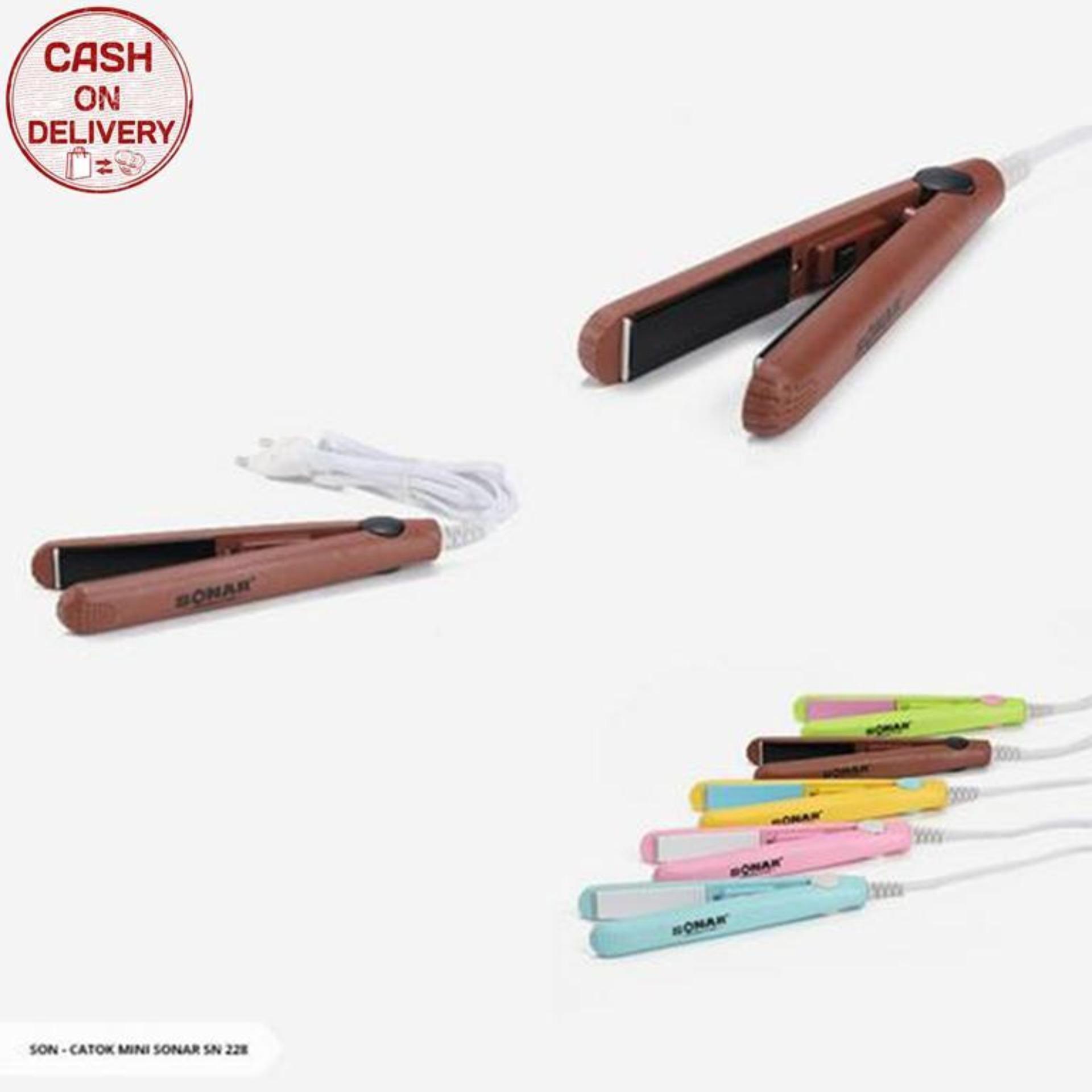 Sien Collection Catok Rambut Lurus Sonar SN-228 / Catok Rambut Mini / Hair Straightener Iron For Travelling / Catok Rambut Portable / Catokan Rambut / Alat Pelurus Rambut / Pelurus Rambut Profesional / Catok Rambut Sonar Murah Sien Collection Catok Rambut Lurus Sonar SN-228 / Catok Rambut Mini / Hair Straightener Iron For Travelling / Catok Rambut Portable / Catokan Rambut / Alat Pelurus Rambut / Pelurus Rambut Profesional / Catok Rambut Sonar Murah