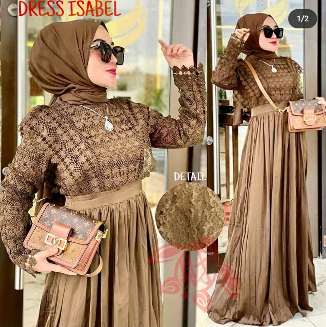 MileaDillan.id Maxi Dress Rosely | Maxi Dress Wanita | Maxi Dress Kekinian | Maxi Dress Brukat MileaDillan.id Maxi Dress Rosely | Maxi Dress Wanita | Maxi Dress Kekinian | Maxi Dress Brukat