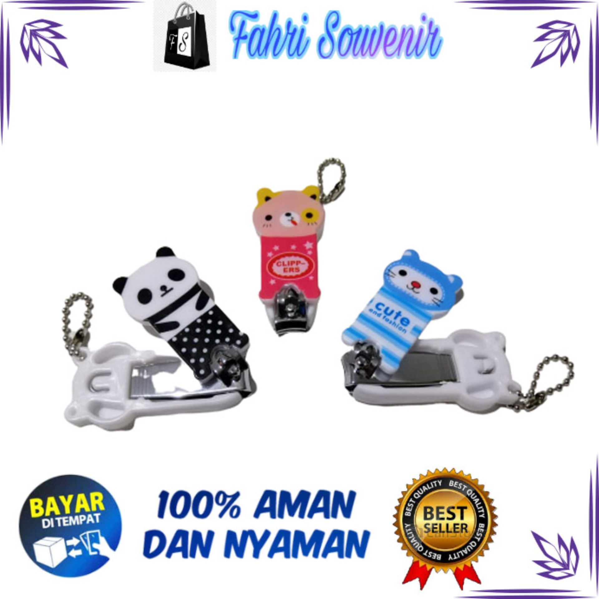 TERMURAH 100 PCS Souvenir Pernikahan Nikah Gunting Kuku Karakter Kartun Jepit Kuku Motif Jepit Mini Imut TERMURAH 100 PCS Souvenir Pernikahan Nikah Gunting Kuku Karakter Kartun Jepit Kuku Motif Jepit Mini Imut