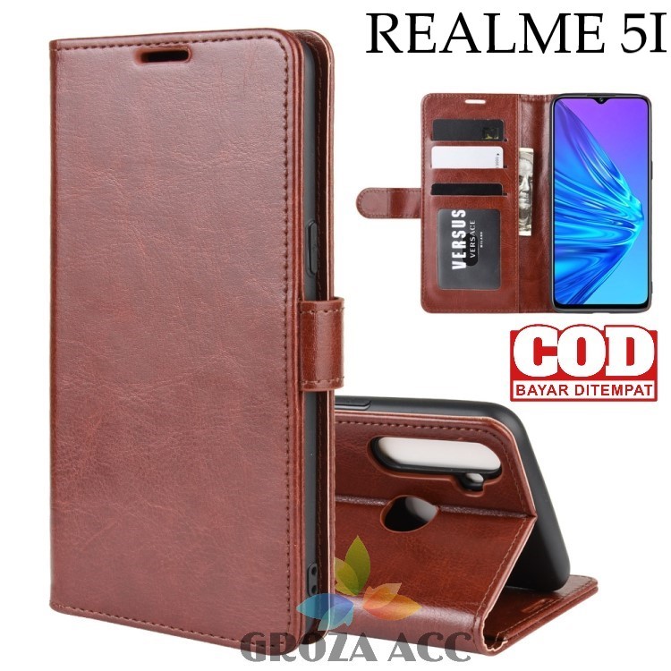 SARUNG BUKU FLIP UNTUK REALME 5I - LEATHER CASE FLIP- WALLET CASE FLIP REALME 5I - CASING DOMPET-SARUNG BUKU HP SARUNG BUKU FLIP UNTUK REALME 5I - LEATHER CASE FLIP- WALLET CASE FLIP REALME 5I - CASING DOMPET-SARUNG BUKU HP