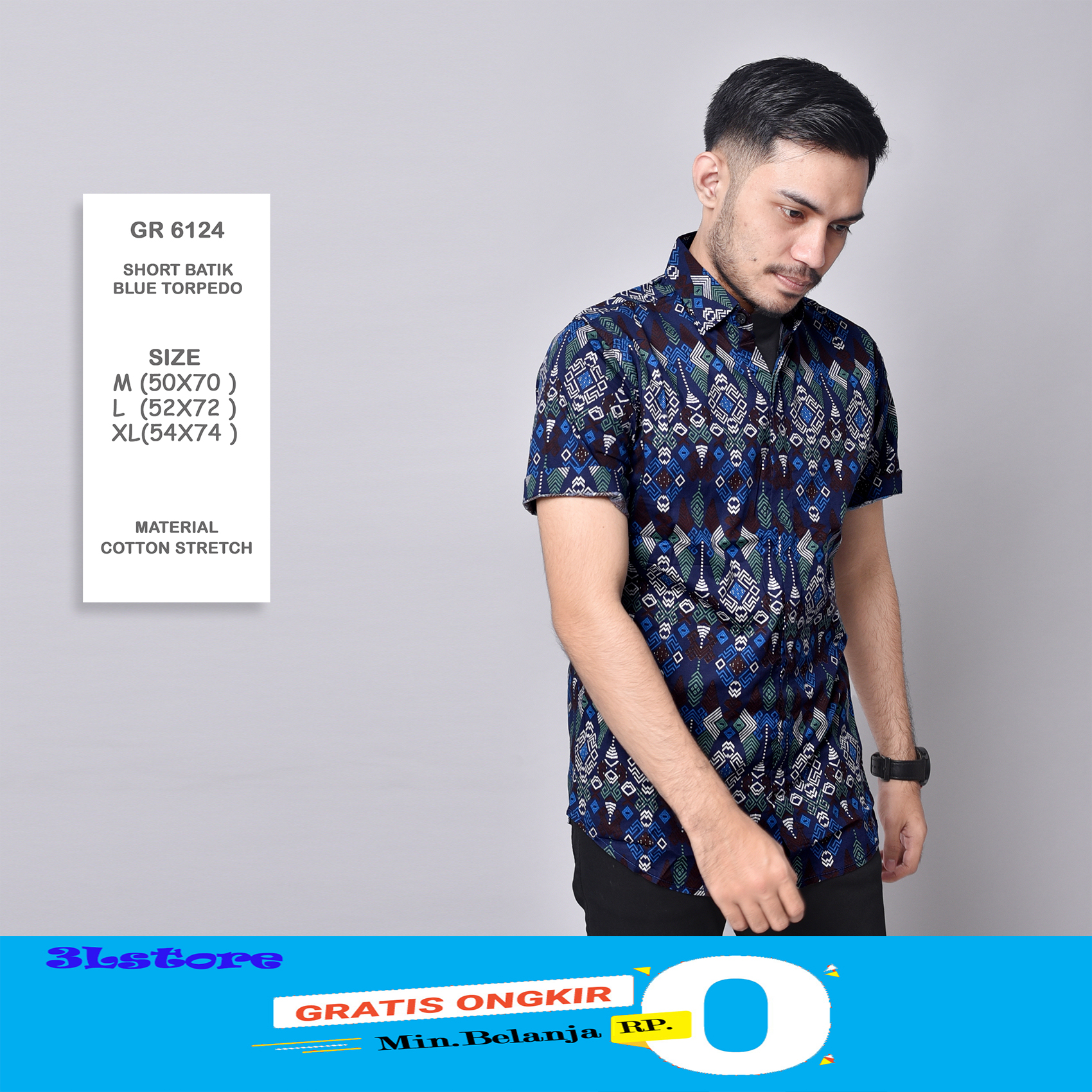 3Lstore 1098 Kemeja Batik Pria Lengan Pendek Exclusive Kemeja Batik Cowok Kerja Kantor Kemeja Batik Formal kemeja batik kemeja printing kemeja cowo kemja import 3Lstore 1098 Kemeja Batik Pria Lengan Pendek Exclusive Kemeja Batik Cowok Kerja Kantor Kemeja Batik Formal kemeja batik kemeja printing kemeja cowo kemja import