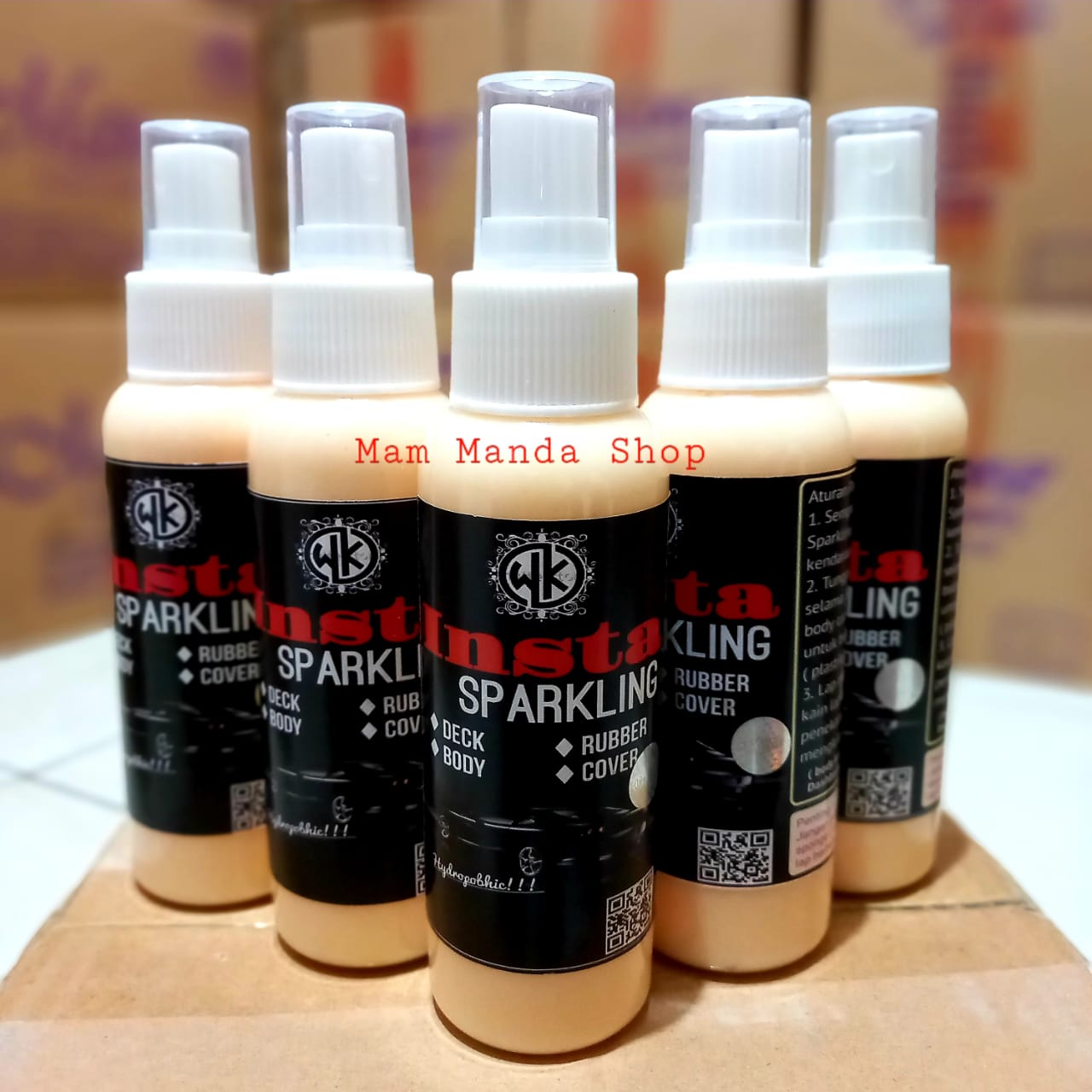Insta sparkling 100ml/Pengilap Body Motor/Pengilap Body Mobil Insta sparkling 100ml/Pengilap Body Motor/Pengilap Body Mobil