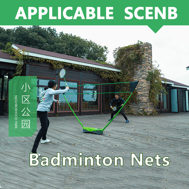 ALP Folding Simple Stand Badminton Net Rack Portable Good Idea Suitable for Beach Grass Cement Ground Training Ground ALP Folding Simple Stand Badminton Net Rack Portable Good Idea Suitable for Beach Grass Cement Ground Training Ground