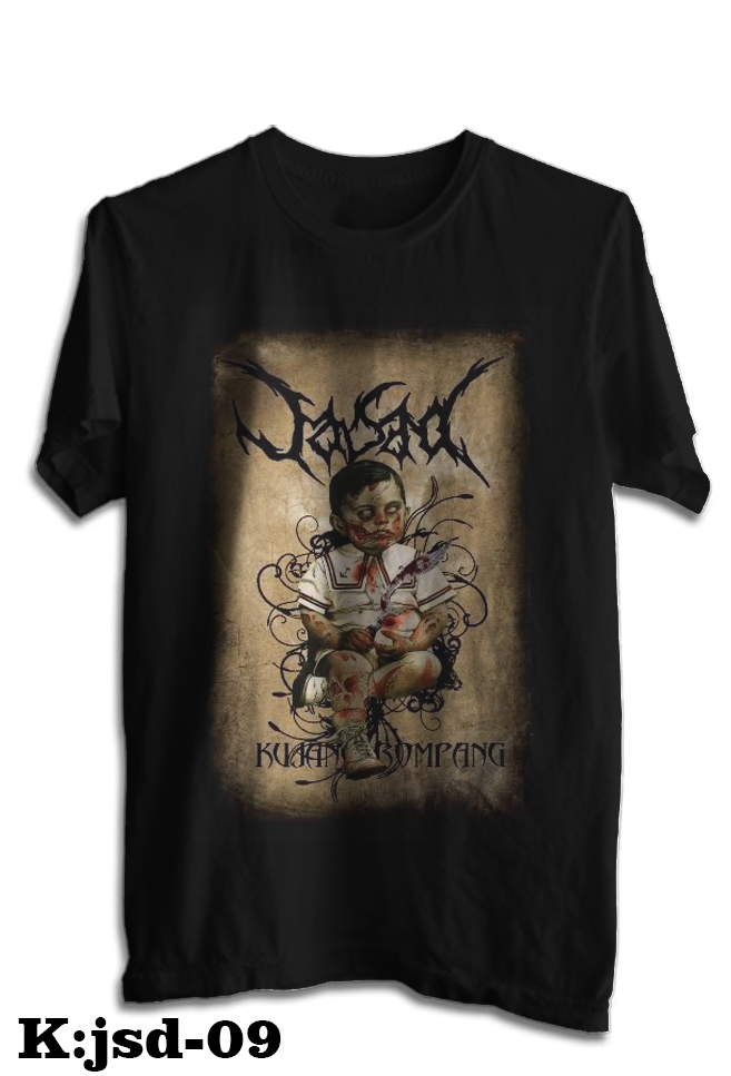 Kaos Distro band metal Jasad 09 Kaos Distro band metal Jasad 09