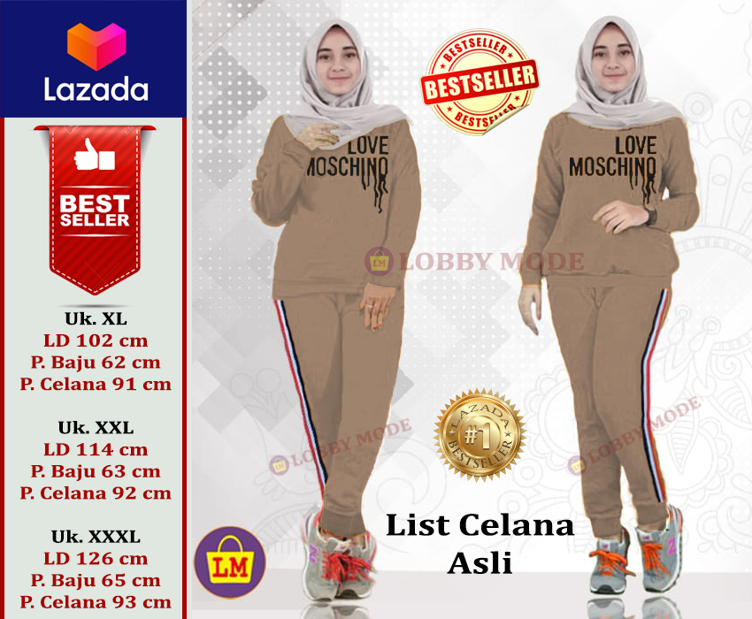 LM 02552 02656 02760 02864 SETELAN TRAINING Pakaian Baju & Celana Olahraga Senam Wanita Model TerbaruTerkiniTermurah dan Terlaris L XL XXL XXXL LM 02552 02656 02760 02864 SETELAN TRAINING Pakaian Baju & Celana Olahraga Senam Wanita Model TerbaruTerkiniTermurah dan Terlaris L XL XXL XXXL