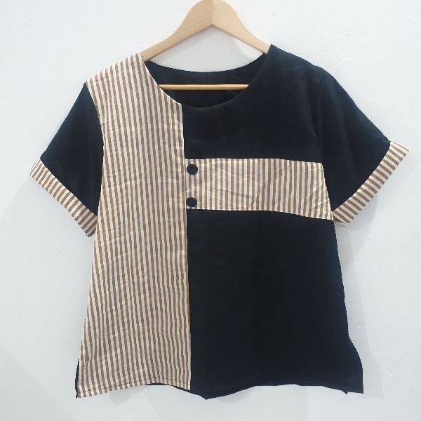 JSM - Blouse Wanita / Atasan Cewek / Shirt / Baju Loose jumbo / Blus Wanita uk L dan XL Yessy JSM - Blouse Wanita / Atasan Cewek / Shirt / Baju Loose jumbo / Blus Wanita uk L dan XL Yessy