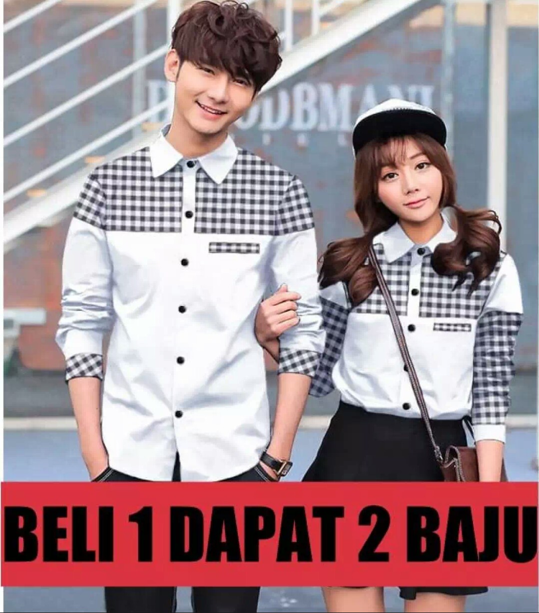 NEW BEE COUPLE PASANGAN/ CUOPLE KEMEJA LEO NEW BEE COUPLE PASANGAN/ CUOPLE KEMEJA LEO