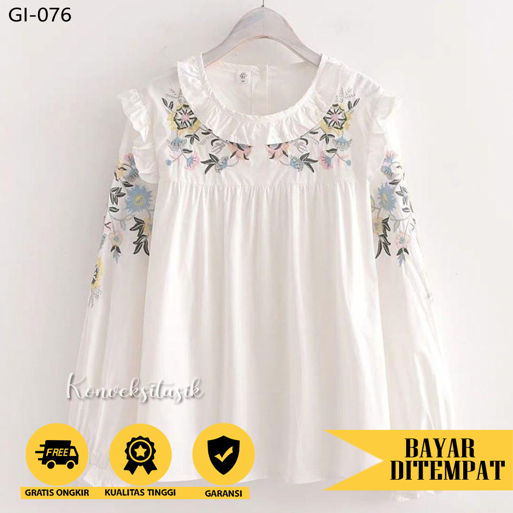 Kokveksi Tasik BLOUSE BORDIR DINA WANITA | BLUS WANITA | BAJU ATASAN BLOUSE | BAJU ATASAN BLOUSE WANITA | BLOUSE CEWE | ATASAN BLUSH Kokveksi Tasik BLOUSE BORDIR DINA WANITA | BLUS WANITA | BAJU ATASAN BLOUSE | BAJU ATASAN BLOUSE WANITA | BLOUSE CEWE | ATASAN BLUSH