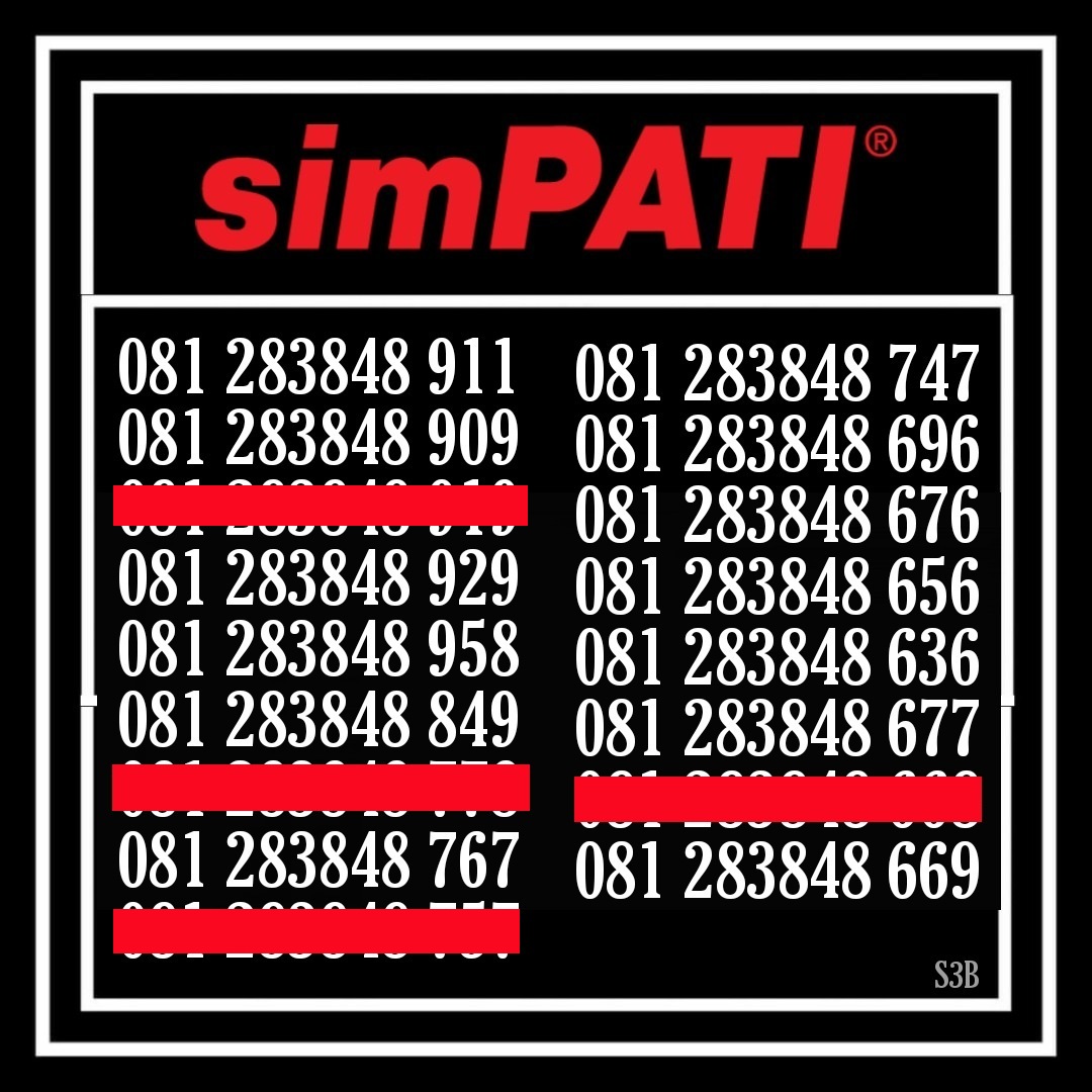 Nomor Cantik Simpati 4G LTE Seri Bagus Murah Kartu Perdana Nomor Cantik Telkomsel Rapih Nomor Cantik Simpati 4G LTE Seri Bagus Murah Kartu Perdana Nomor Cantik Telkomsel Rapih