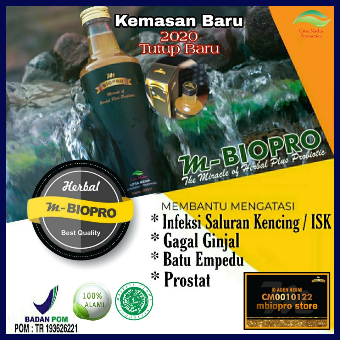 BEST SELLER M BIOPRO Obat Ampuh Infeksi Saluran Kencing ISK - Obat Gagal Ginjal Tanpa Efek Samping - Batu Empedu - Batu Ginjal - Pembengkakan Ginjal - Infeksi Ginjal - Prostat - MBIOPRO Obat Herbal Fermentasi Probiotik - mbiopro ori Solusi 1001 Penyakit BEST SELLER M BIOPRO Obat Ampuh Infeksi Saluran Kencing ISK - Obat Gagal Ginjal Tanpa Efek Samping - Batu Empedu - Batu Ginjal - Pembengkakan Ginjal - Infeksi Ginjal - Prostat - MBIOPRO Obat Herbal Fermentasi Probiotik - mbiopro ori Solusi 1001 Penyakit