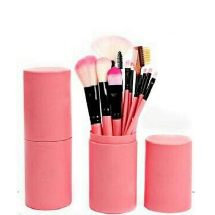 JBS 12 in 1 Set Kuas Make Up Brush In Tube - Set Alat Make Up Wanita Tempat Tabung K136 K327 JBS 12 in 1 Set Kuas Make Up Brush In Tube - Set Alat Make Up Wanita Tempat Tabung K136 K327