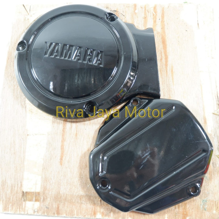 Cover Tutup Blok Mesin Magnet Oli RX King Rxking Hitam Full Cover Tutup Blok Mesin Magnet Oli RX King Rxking Hitam Full