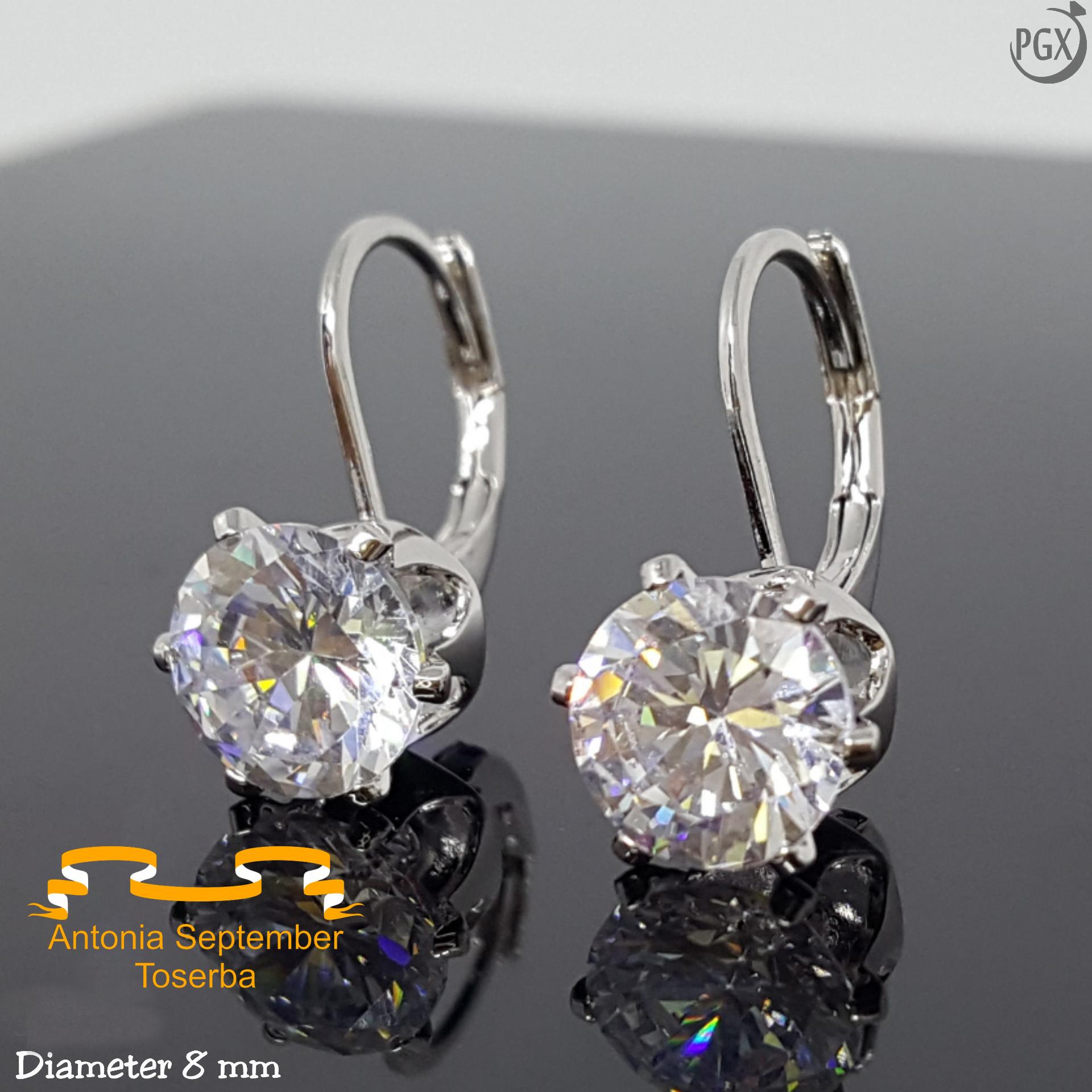 Anting Dewasa Desi Mutiara Permata - Set Perhiasan Xuping Lapis Emas Anting Dewasa Desi Mutiara Permata - Set Perhiasan Xuping Lapis Emas