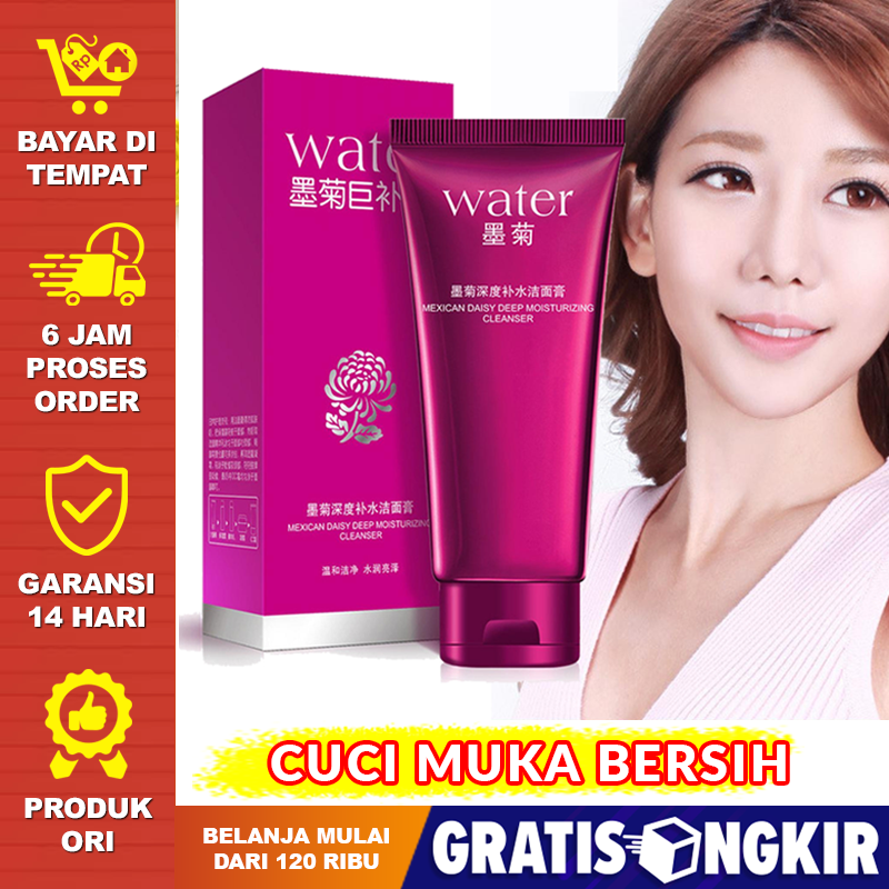 BISA COD - Sabun Cuci Muka Pemutih Wajah Wanita Bioaqua Sabun Cuci Muka Moju Water Mexican Whitening Cleanser 100g - Boom Shop BISA COD - Sabun Cuci Muka Pemutih Wajah Wanita Bioaqua Sabun Cuci Muka Moju Water Mexican Whitening Cleanser 100g - Boom Shop
