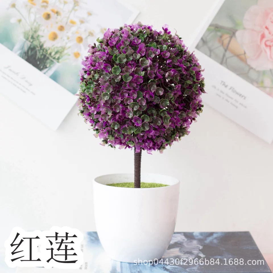 Artificial Flower Pot Bunga Plastik Pot Bunga Hiasan Pohon Buatan Dekorasi Rumah Motif Sakura Artificial Flower Pot Bunga Plastik Pot Bunga Hiasan Pohon Buatan Dekorasi Rumah Motif Sakura