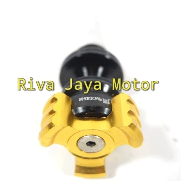 Tutup Oli 2 Tone Gold Universal Honda Yamaha Mio Vario Nmax Beat Fino Tutup Oli 2 Tone Gold Universal Honda Yamaha Mio Vario Nmax Beat Fino