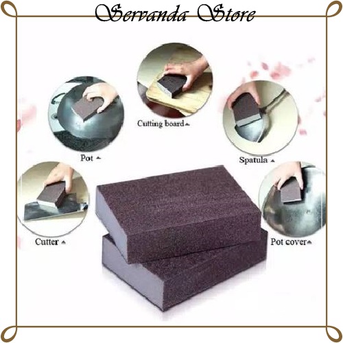 SPONS PEMBERSIH KERAK KARAT PANCI POT WAJAN MAGIC SPONGE BUSA SPONS PEMBERSIH KERAK KARAT PANCI POT WAJAN MAGIC SPONGE BUSA