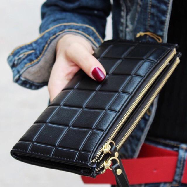 BISA COD DOMPET SLETING 2 - Dompet Lipat Wanita Warna HITAM - NAVY - ABU-ABU BISA COD DOMPET SLETING 2 - Dompet Lipat Wanita Warna HITAM - NAVY - ABU-ABU