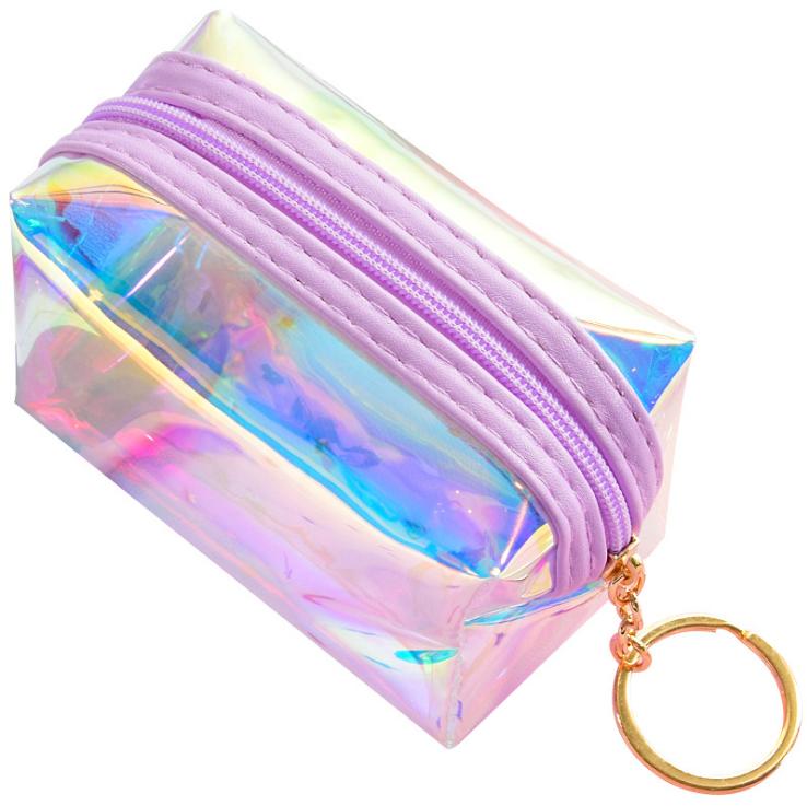 Raja Ob - Dompet Koin Transparan WD414 Bahan PVC Coin Purse Raja Ob - Dompet Koin Transparan WD414 Bahan PVC Coin Purse