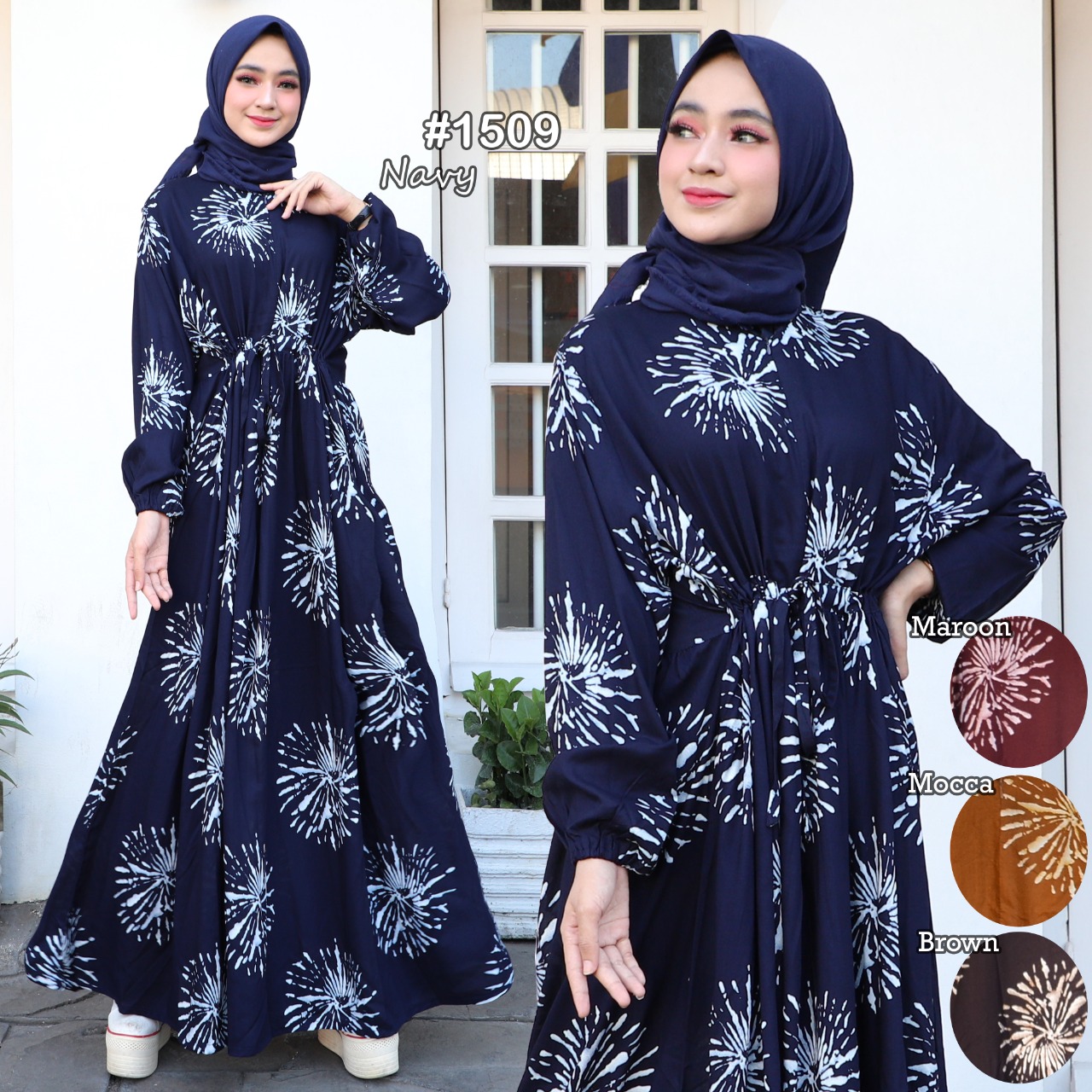GAMIS JUMBO XXXXL CORAK ETNIK DENGAN LD 125 CM GAMIS JUMBO XXXXL CORAK ETNIK DENGAN LD 125 CM