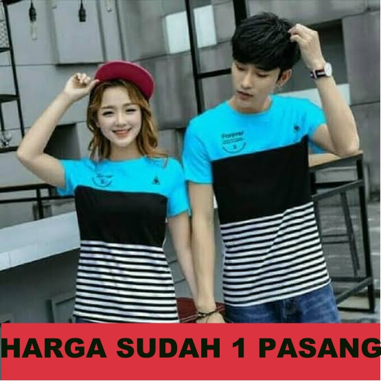 KAOS COUPLE/KAOS PASANGAN/BAJU COUPLE/BAJU PASANGAN FOREVER X GROSIR MURAH KAOS COUPLE/KAOS PASANGAN/BAJU COUPLE/BAJU PASANGAN FOREVER X GROSIR MURAH