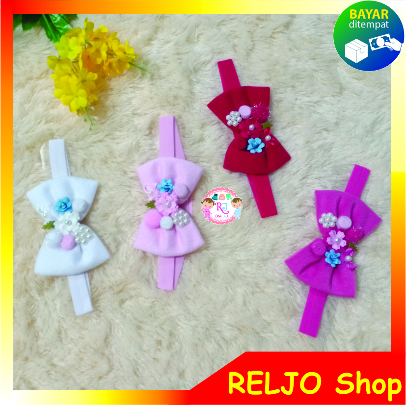Bando Bandana Anak - BAYI PITA Warna Random Bando Bandana Anak - BAYI PITA Warna Random