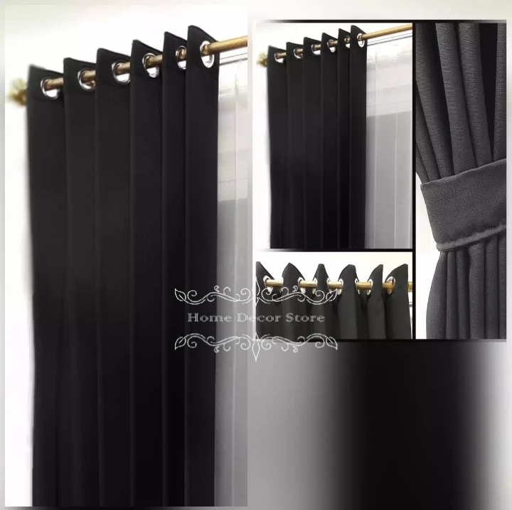 Gorden / Gordyn / Hordeng Jendela / Pintu Minimalis tinggi 150 cm 200 cm Blackout Embos polos Smokering Import warna HITAM / gordeng jendela ruang tamu mewah / hordeng jendela minimalis / korden jendela murah / gordeng pintu kamar / gorden import Gorden / Gordyn / Hordeng Jendela / Pintu Minimalis tinggi 150 cm 200 cm Blackout Embos polos Smokering Import warna HITAM / gordeng jendela ruang tamu mewah / hordeng jendela minimalis / korden jendela murah / gordeng pintu kamar / gorden import