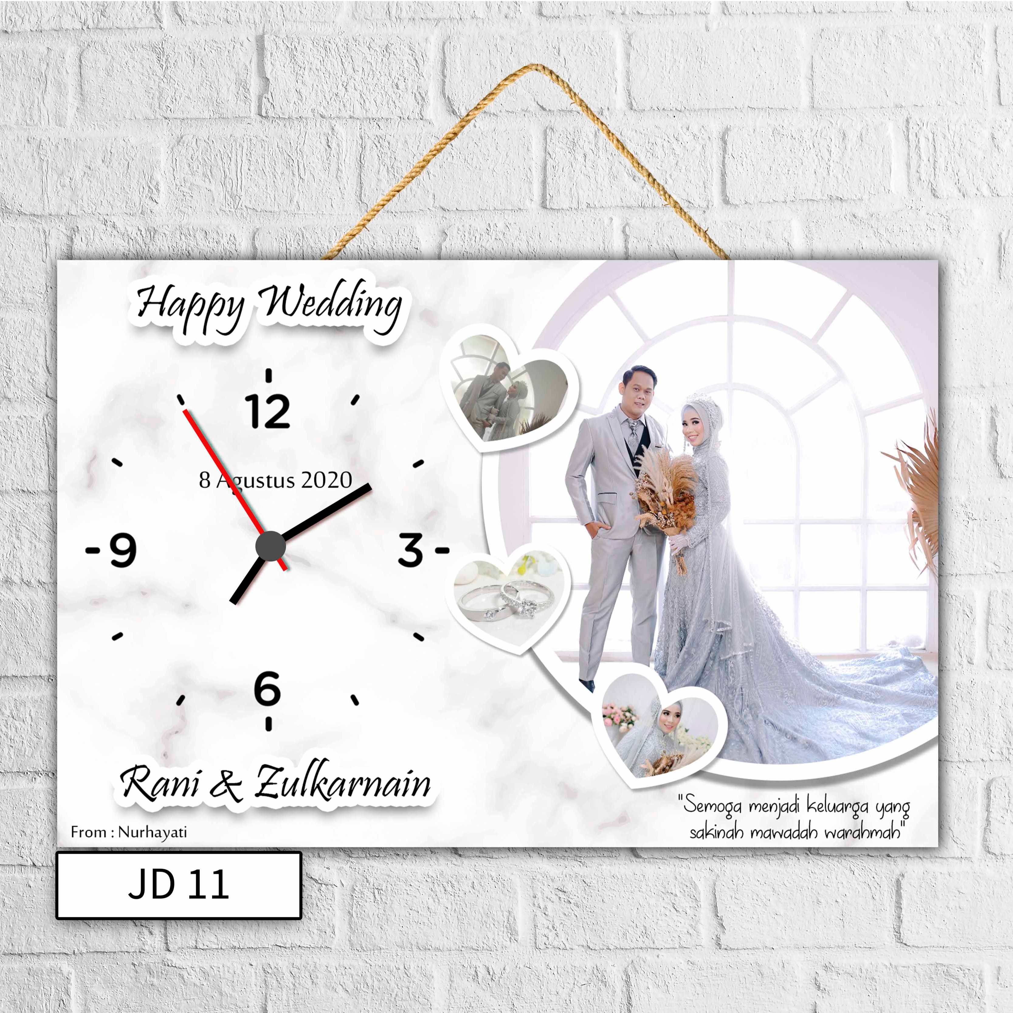KADO CUSTOM JAM DINDING hadiah pernikahan wisuda ulang tahun anniversary hiasan dinding KADO CUSTOM JAM DINDING hadiah pernikahan wisuda ulang tahun anniversary hiasan dinding