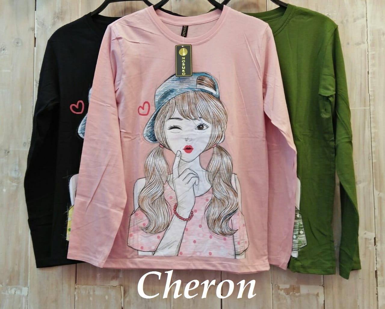 CHERON 16536 - Kaos Oblong Wanita Lengan Panjang Baju Distro Cewek Atasan Kekinian Murah Tumblr Tee Casual T-shirt Cotton Combed Tshirt Pakaian Remaja Dewasa Abg Bisa Bigsize untuk Olahraga Olah Raga Sport Santai Warna Hitam Dusty Hijau CHERON 16536 - Kaos Oblong Wanita Lengan Panjang Baju Distro Cewek Atasan Kekinian Murah Tumblr Tee Casual T-shirt Cotton Combed Tshirt Pakaian Remaja Dewasa Abg Bisa Bigsize untuk Olahraga Olah Raga Sport Santai Warna Hitam Dusty Hijau