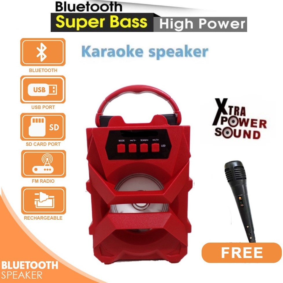 Speaker Bluetooth Mini 4049 Series Karoke Portabel Free Mic Speaker Bluetooth Mini 4049 Series Karoke Portabel Free Mic