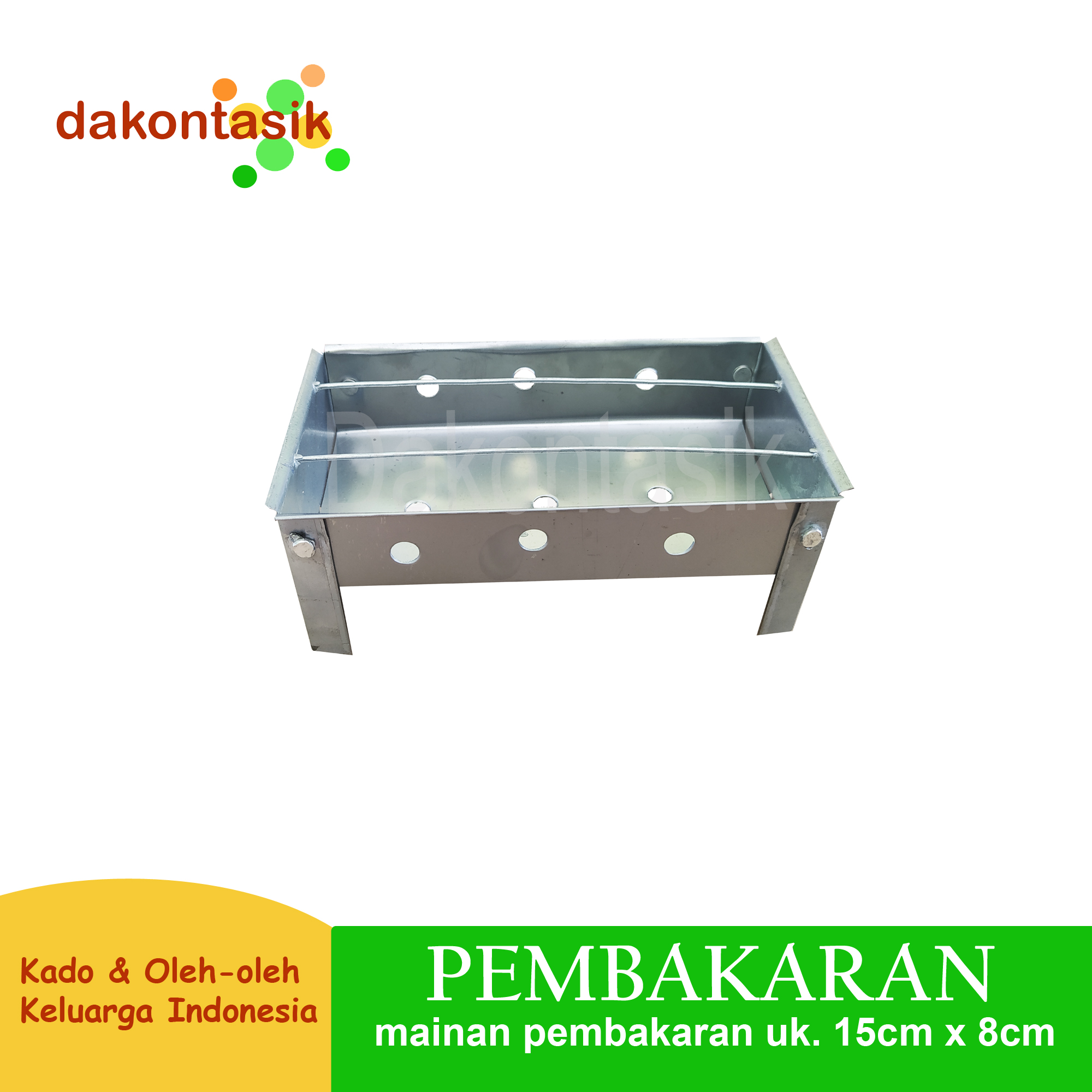 dakontasik - Mainan Pembakaran Sate Duduk-Alat Pemanggang Bahan Bakar Arang dakontasik - Mainan Pembakaran Sate Duduk-Alat Pemanggang Bahan Bakar Arang