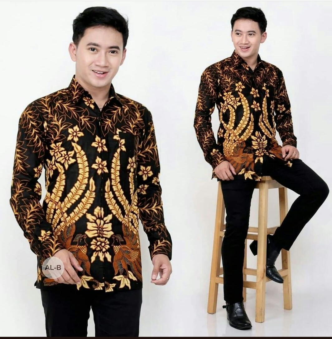 Baju Batik Pria Lengan Panjang Casual Modern / Kemeja Batik Pria Lengan Panjang Kombinasi / Baju Batik Lengan Panjang Pria / Batik Pria Modern / AZKA BATIK Baju Batik Pria Lengan Panjang Casual Modern / Kemeja Batik Pria Lengan Panjang Kombinasi / Baju Batik Lengan Panjang Pria / Batik Pria Modern / AZKA BATIK