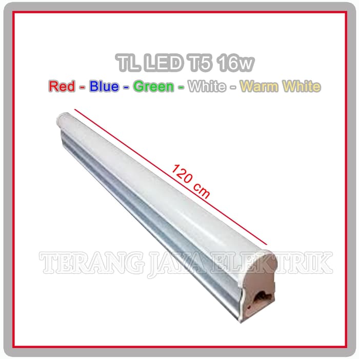Lampu TL LED T5 16 Watt Panjang 120cm Mitsuwa Lampu TL LED T5 16 Watt Panjang 120cm Mitsuwa