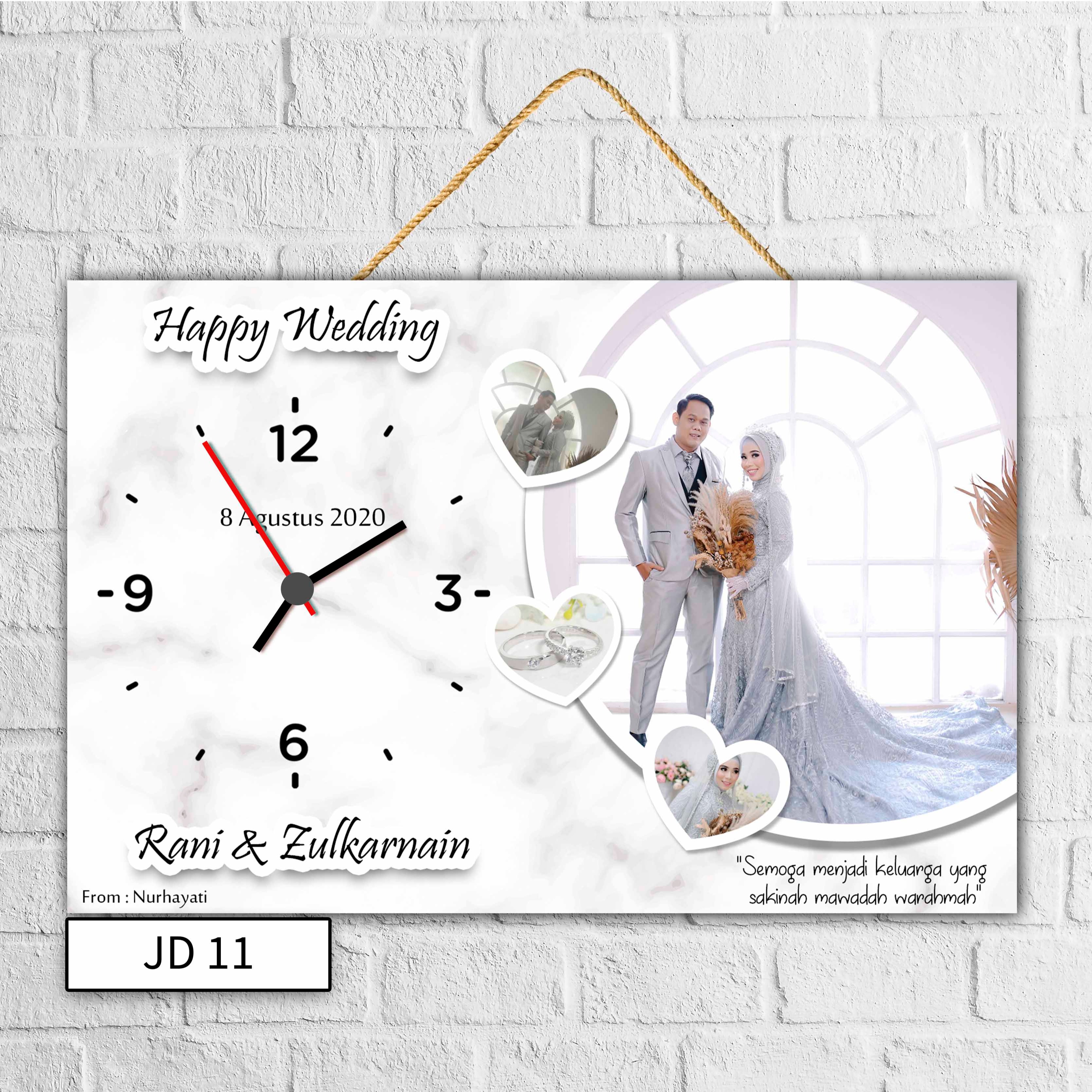 KADO CUSTOM JAM DINDING hadiah pernikahan wisuda ulang tahun anniversary hiasan dinding KADO CUSTOM JAM DINDING hadiah pernikahan wisuda ulang tahun anniversary hiasan dinding