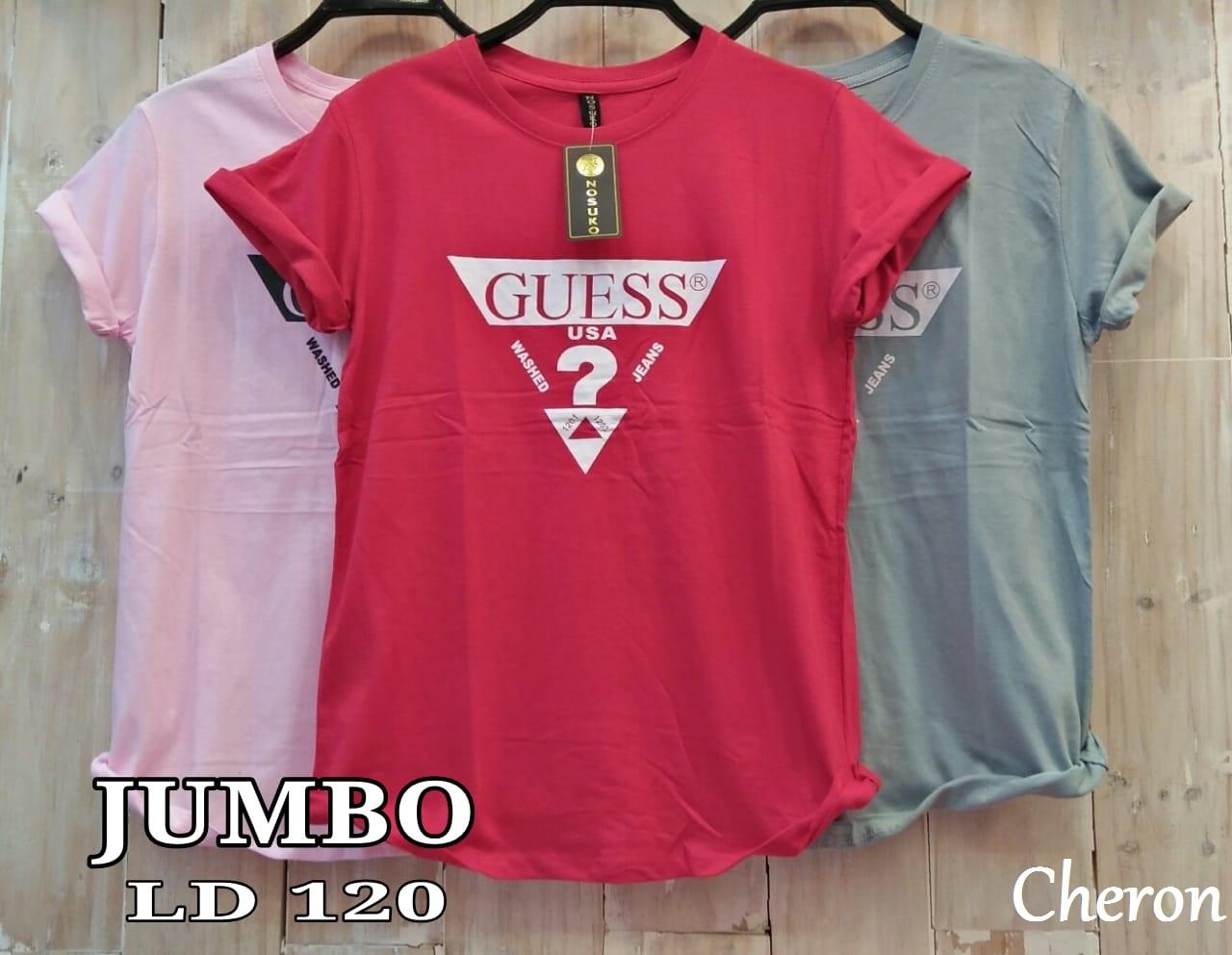 CHERON 17464 - Kaos Oblong Wanita JUMBO Fit 3XL Baju Distro Cewek Atasan Kekinian Murah Lengan Pendek Tumblr Tee Bigsize Casual T-shirt Big Size Cotton Combed Tshirt Pakaian Remaja Dewasa Abg Bisa untuk Olahraga Sport Santai Warna Khusus Abu Merah Pink CHERON 17464 - Kaos Oblong Wanita JUMBO Fit 3XL Baju Distro Cewek Atasan Kekinian Murah Lengan Pendek Tumblr Tee Bigsize Casual T-shirt Big Size Cotton Combed Tshirt Pakaian Remaja Dewasa Abg Bisa untuk Olahraga Sport Santai Warna Khusus Abu Merah Pink