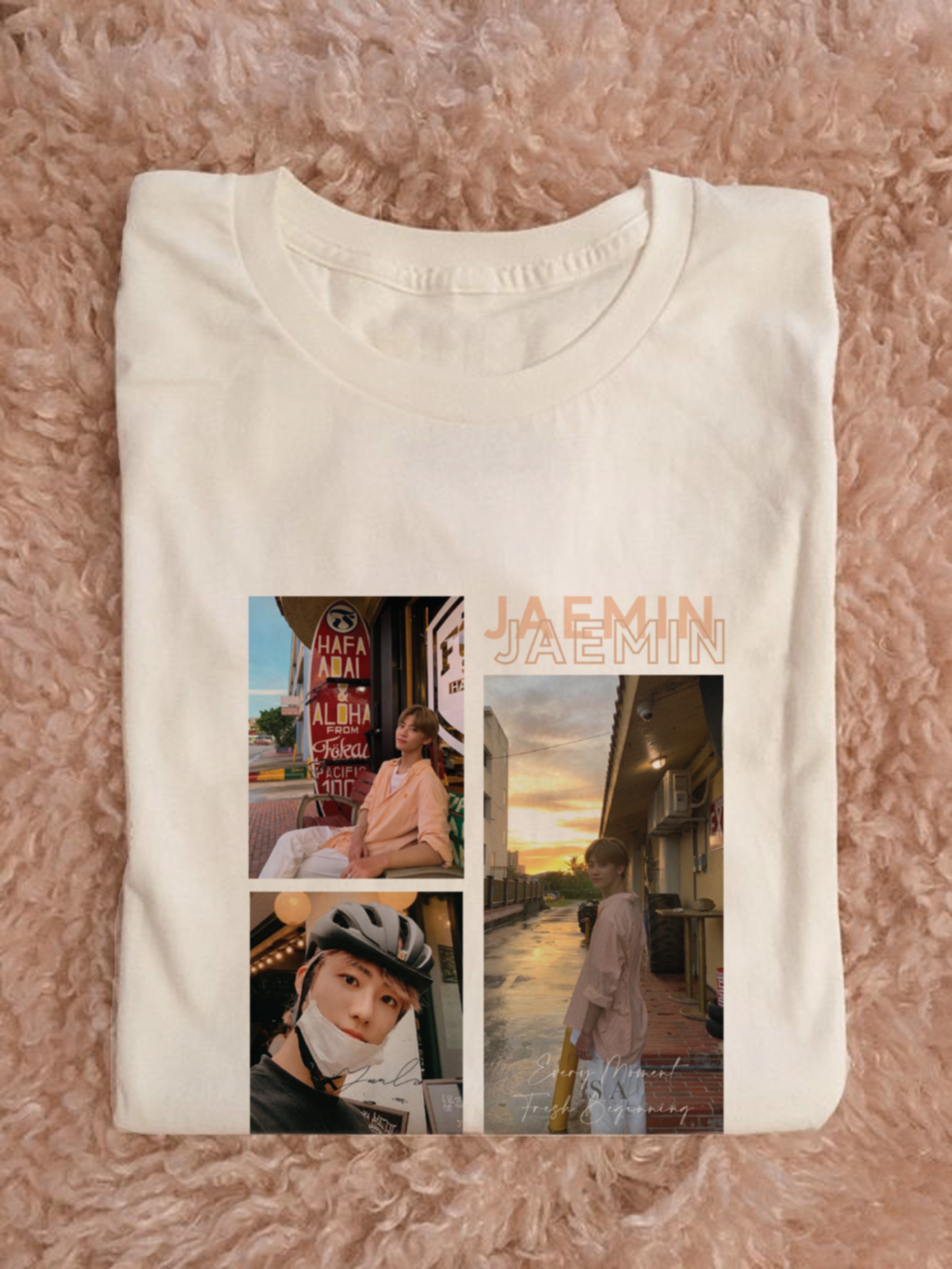 Coba Tebak- kaos nct jaemin photo orange ver Coba Tebak- kaos nct jaemin photo orange ver